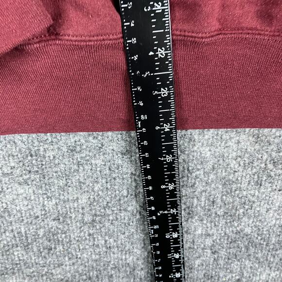 Champion Hoodie Mens Size S Maroon Arizona State Sun Devils Pullover Eco Fleece - Picture 2 of 7